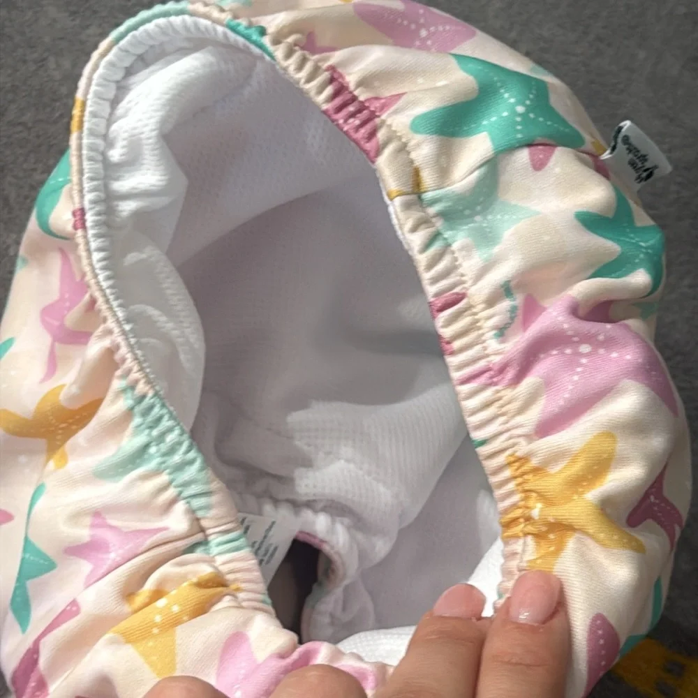 Colorful Star and Strawberry Patterned Kids Diaper Covers